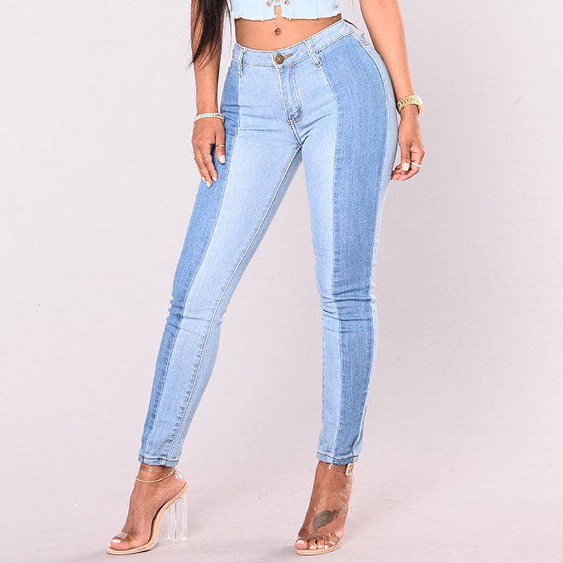 mid waist ripped jeans