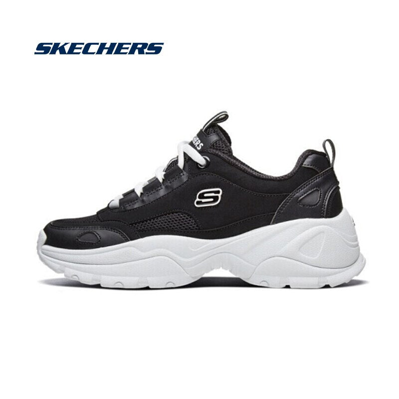 skechers thick sole sneakers