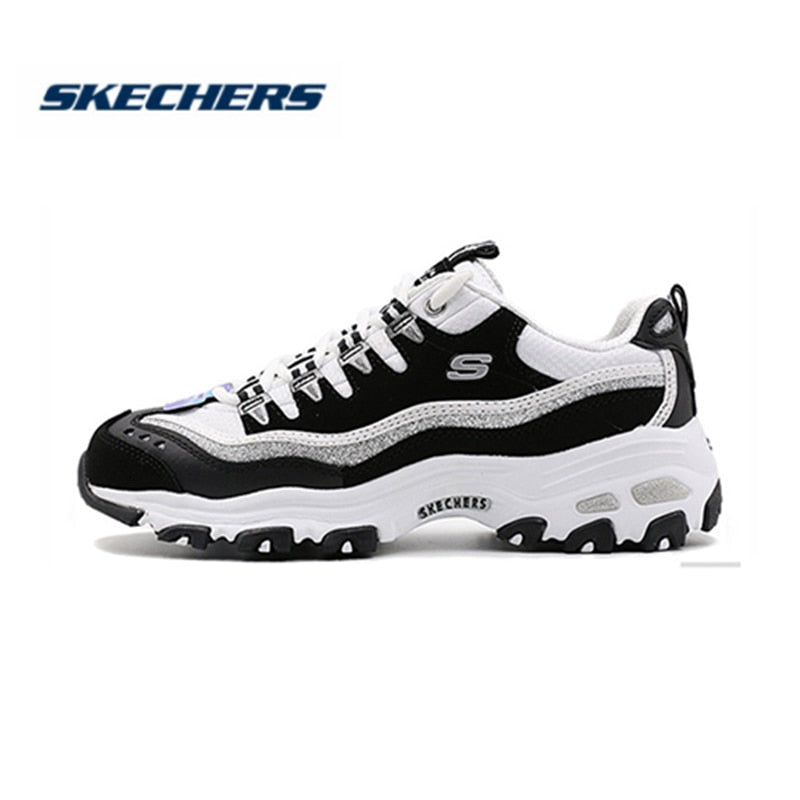 skechers thick sole shoes