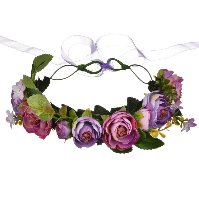 bridal flower wreath