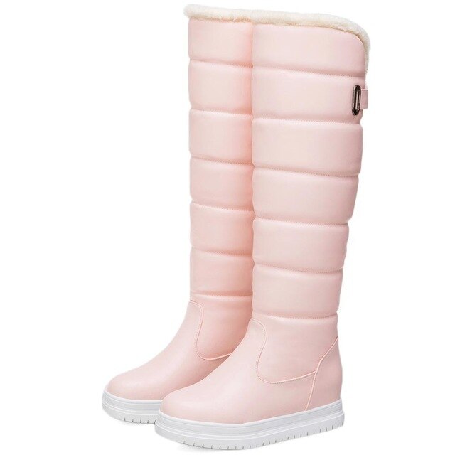 pink winter boots for adults