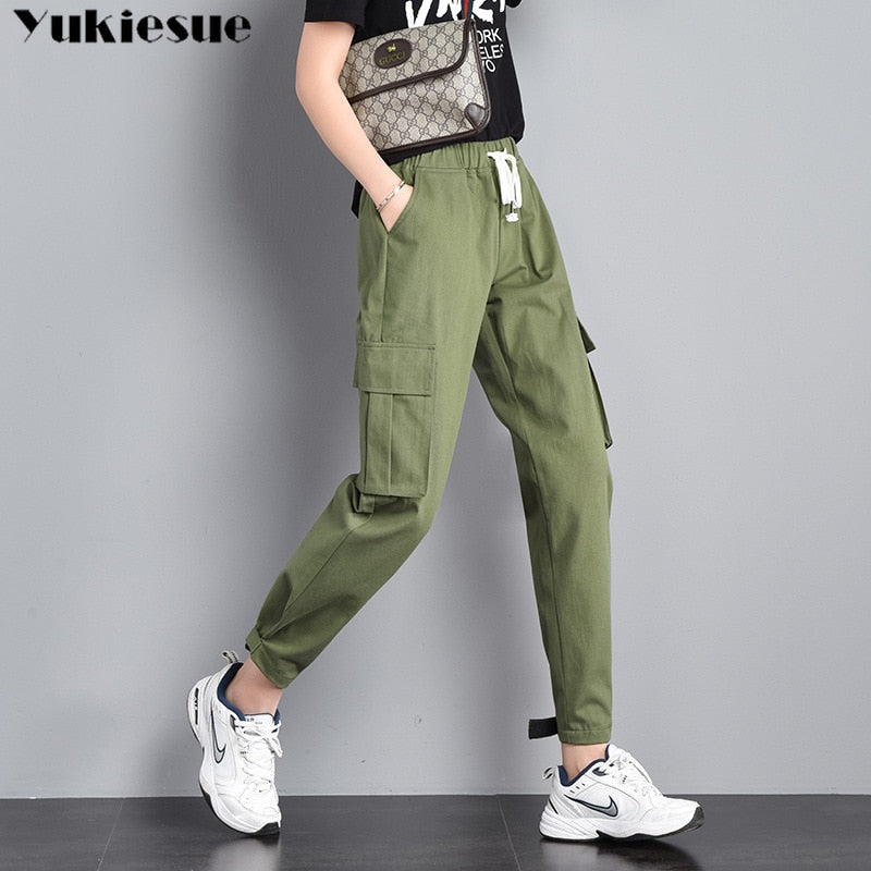 summer cargo pants for ladies