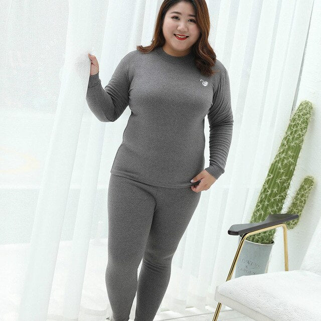 plus size thermal underwear