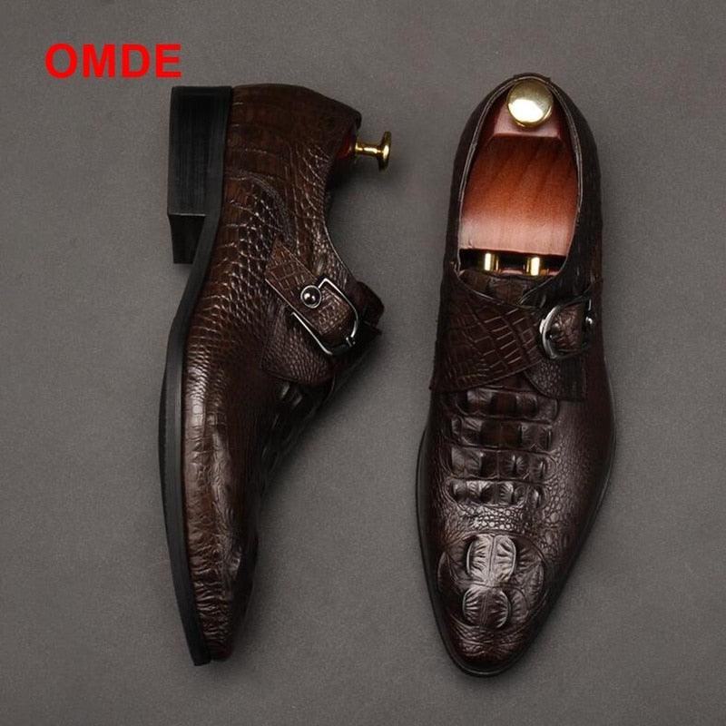 strap formal shoes