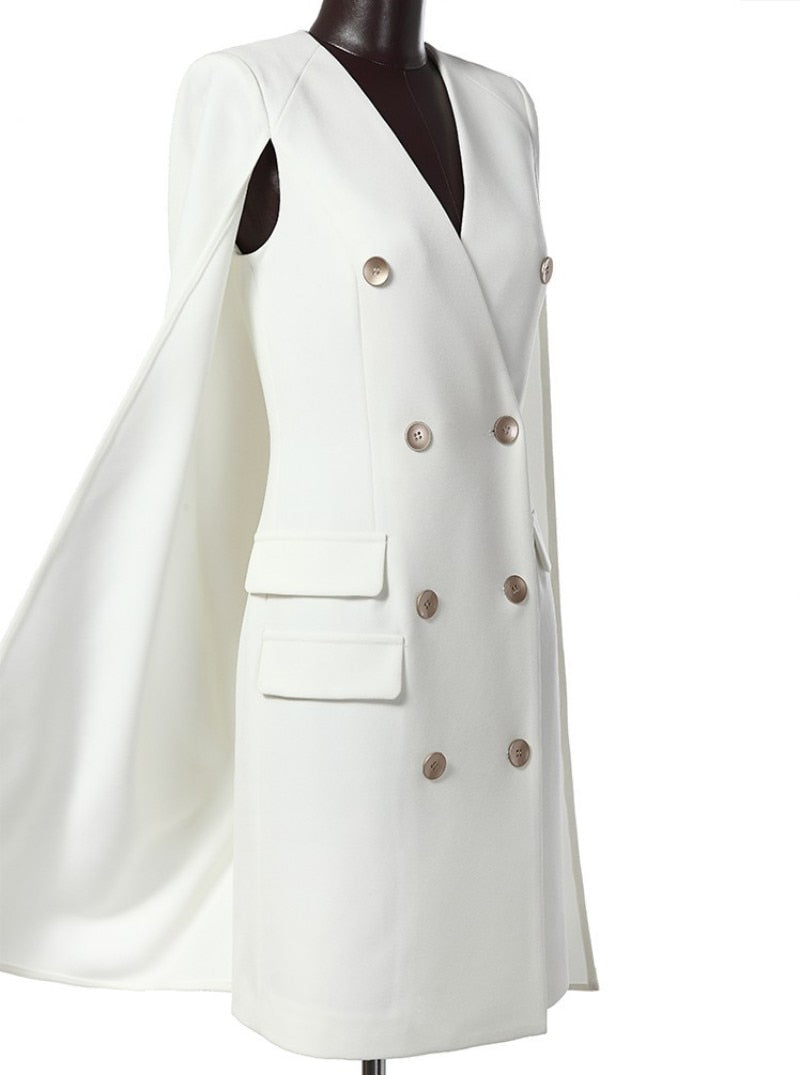 white blazer dress womens