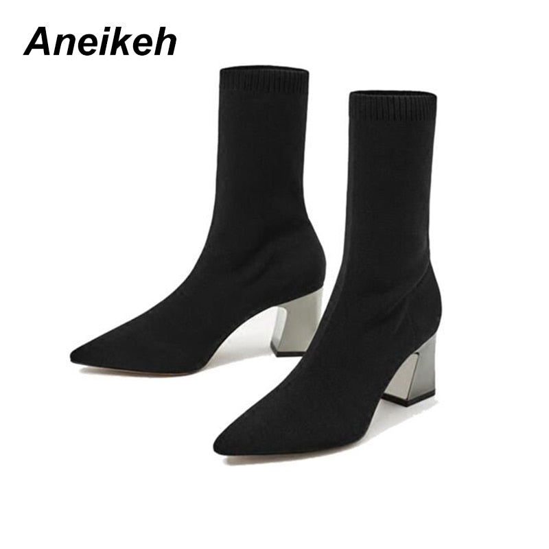 womens ankle sock boots