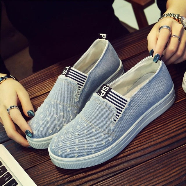 denim shoes for girl