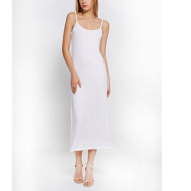 under dress slip dress