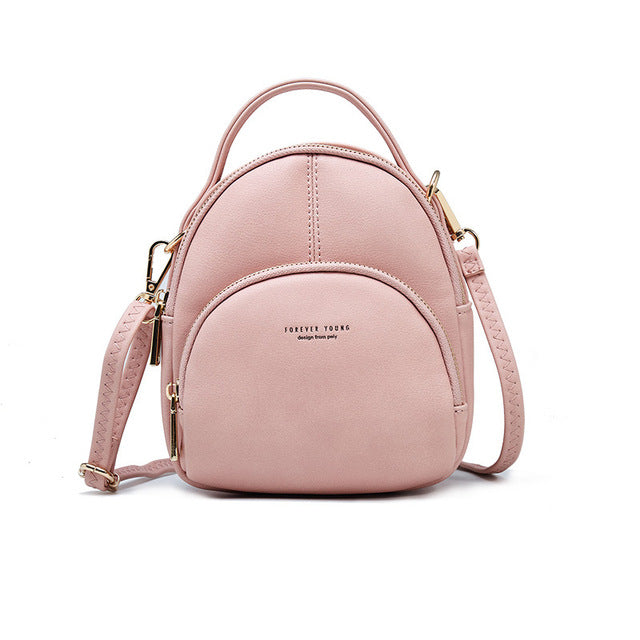 small soft leather backpack