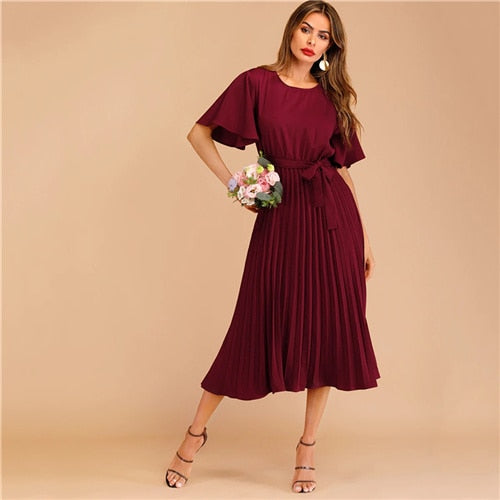 spring dresses with sleeves 2019