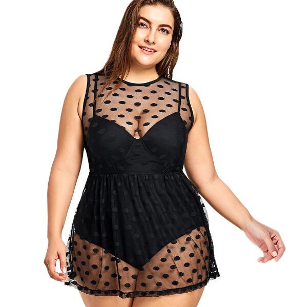 retro plus size swimwear