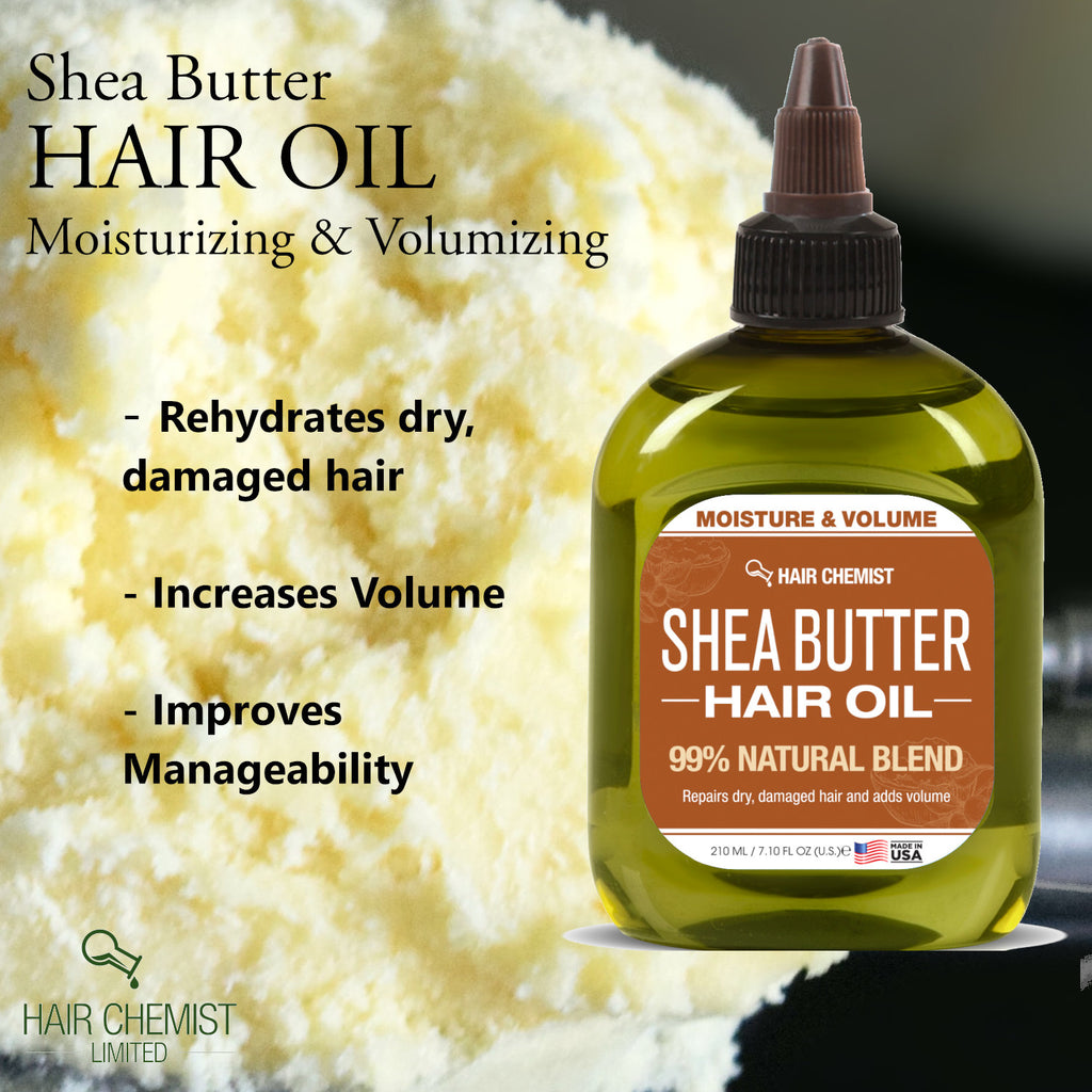 Hair Chemist 99% Natural Hair Oil - Shea Butter  oz. | Hair Chemist -  Revitalizing Hair Care