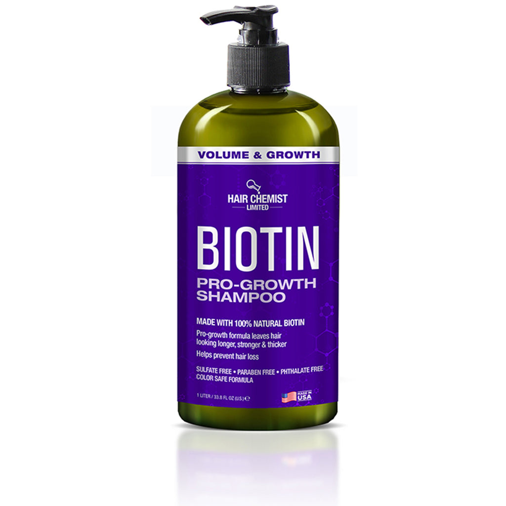Hair Chemist Biotin Pro-Growth Shampoo 33.8 oz. | Hair Chemist Hair Care