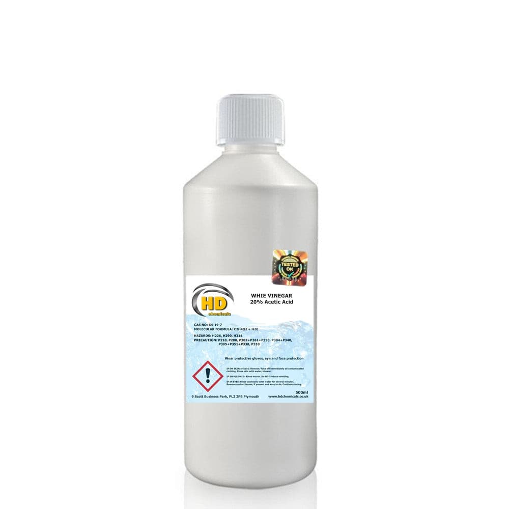 White Vinegar 20% – buy in UK online shop –HD Chemicals LTD