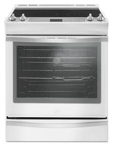 Whirlpool Ywee745h0fh Ceran Electric Oven True Convection 6 2 Cu Ft