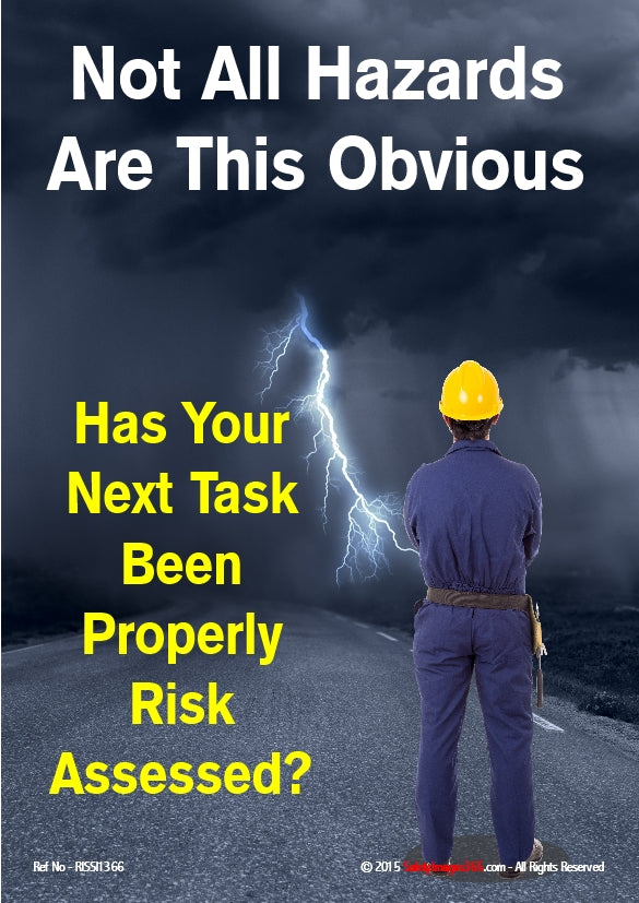 Risk Assessment Safety Posters Images And Photos Finder 