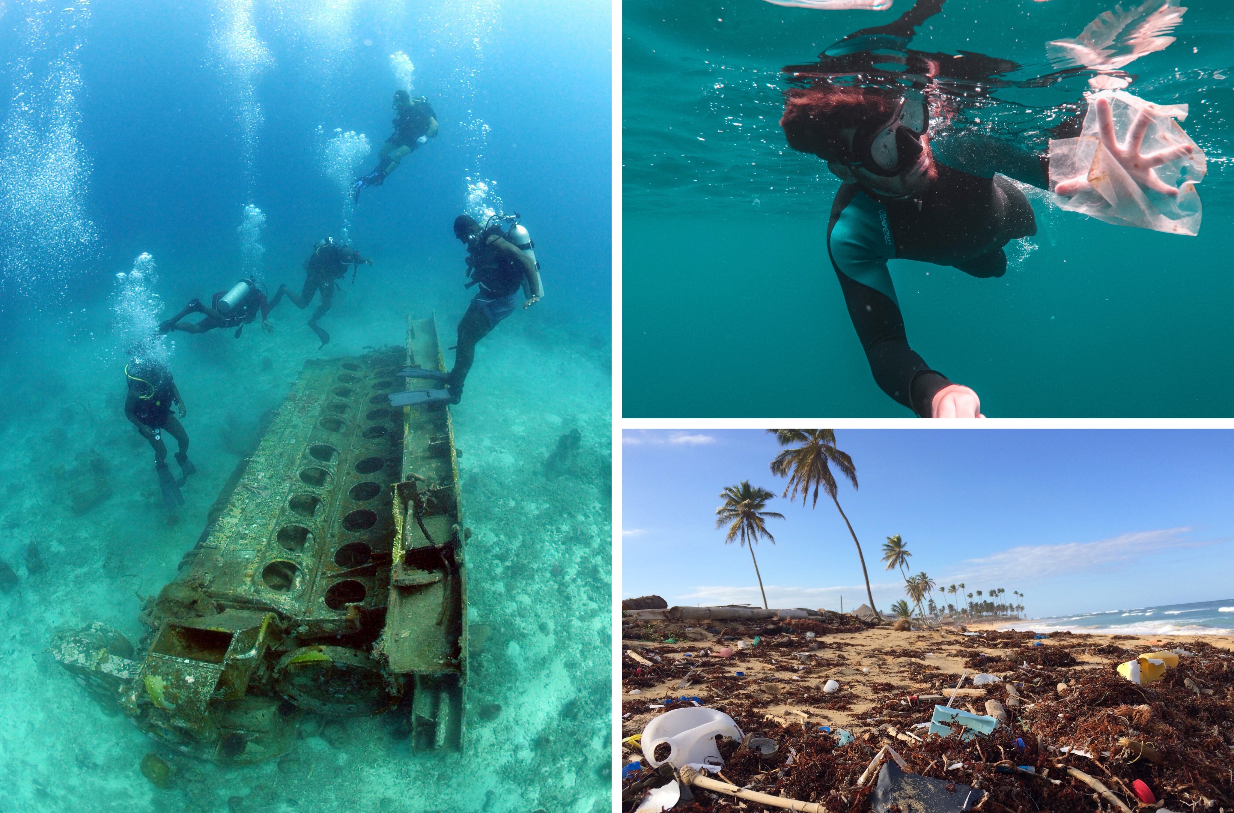 Potential threats to coral reefs