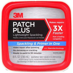 Bend Tool Co. - 3M Patch Plus Spackling Paint and Primer in One is a great choice for filling baseboard nail holes.