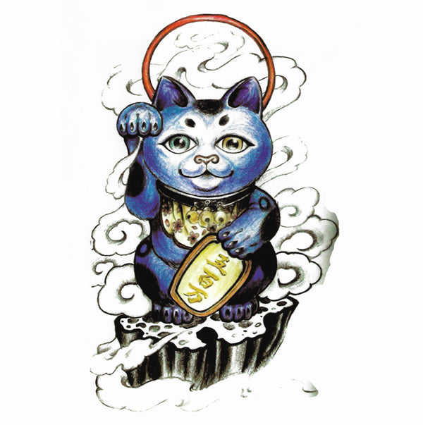 Maneki Neko Cat - INKOTATTOO