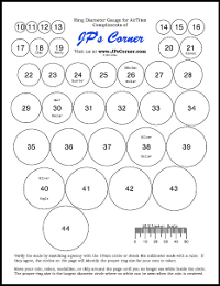 Coin Diameter Gauge for U.S. & Foreign Coins PDF