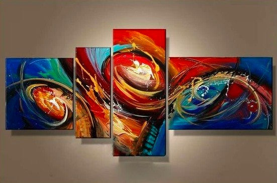 Extra Large Painting, 72 inch Wall Art, Modern Art on Canvas