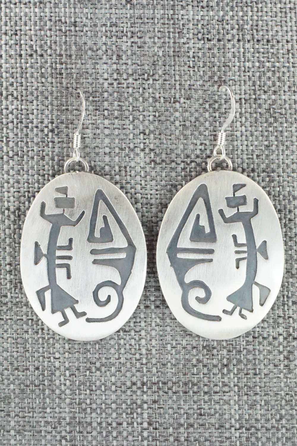 Charlie Yazzie Details about   Navajo Sterling Silver Earrings 
