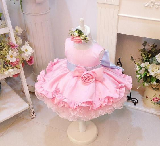 FG122 Floral cupcake ball gown Baby 