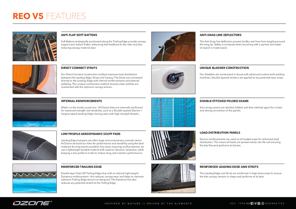 Ozone Reo V5 Info Sheet