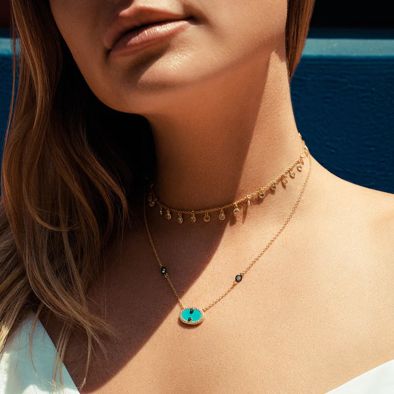 Hint of Sparkle Pendant Necklace