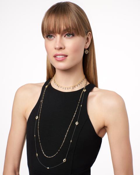EMBELLISHED WRAP CHAIN NECKLACE