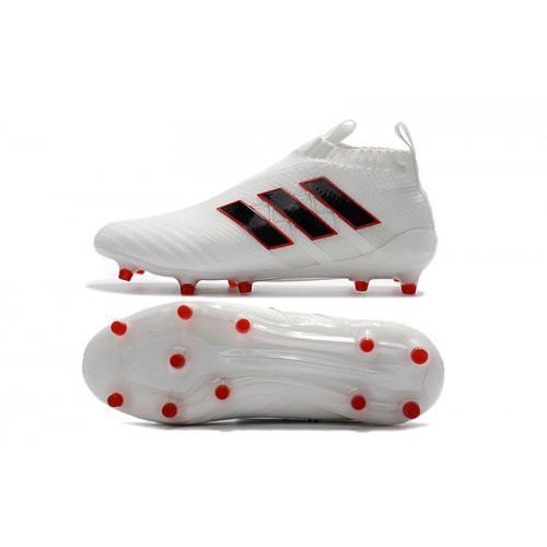De alguna manera Túnica objetivo Adidas Ace 17+ Purecontrol FG Soccer Cleats White Black Red – kicksnatics