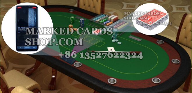 cheating marked cards for poker analyzer scanning system