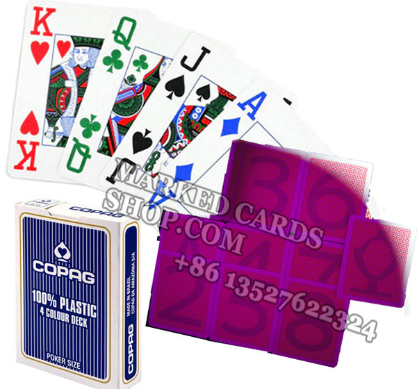 24 decks brand new Copag 1546 Red/Blue Poker Size Regular Index Playing Cards 