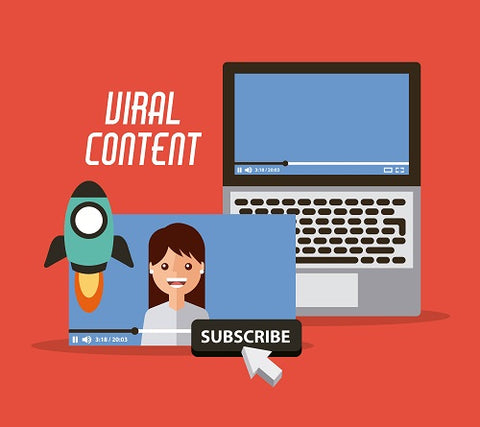 viral content video start launch suscribe digital