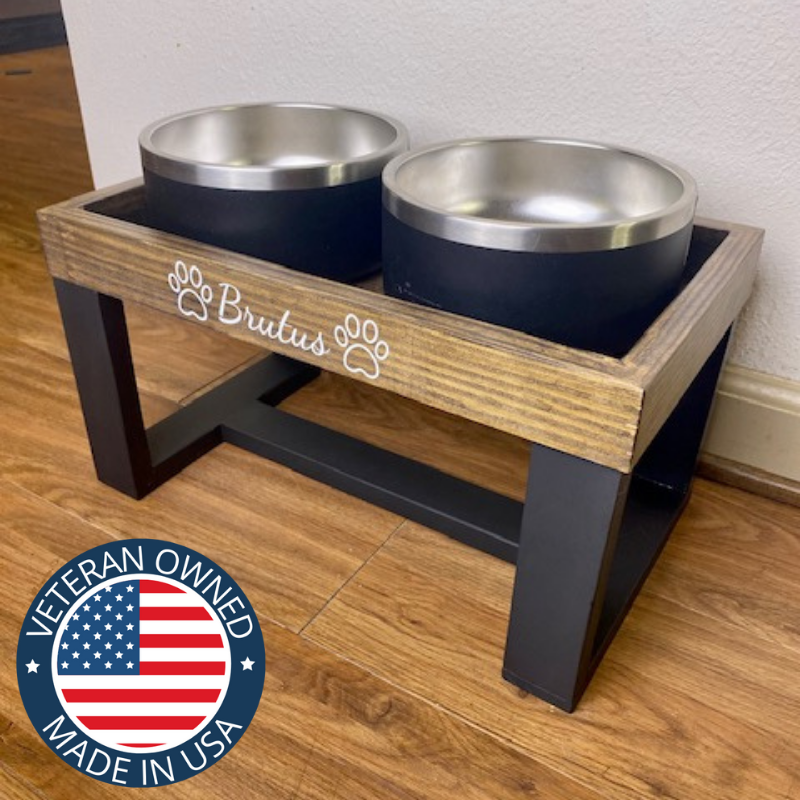 Farmhouse Style Dog Bowls