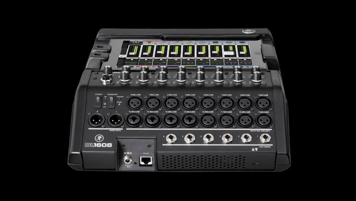 Mackie DL1608 iPad-Controlled 16-Channel Digital Live Sound Mixer with Music Company