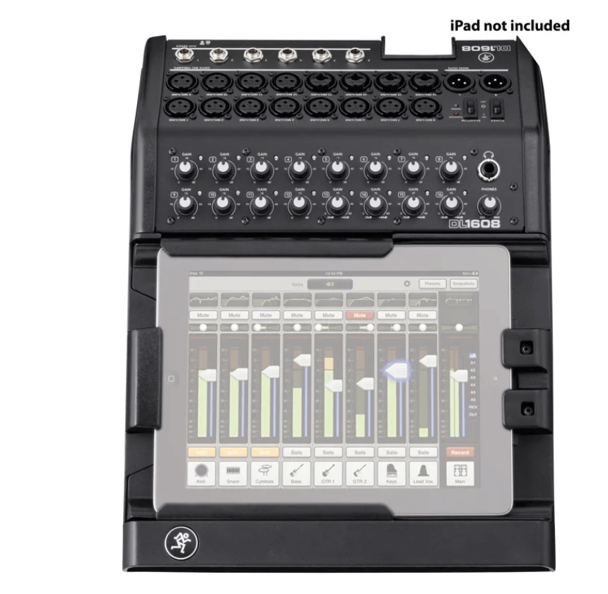 Mackie DL1608 iPad-Controlled 16-Channel Digital Live Sound Mixer with Music Company