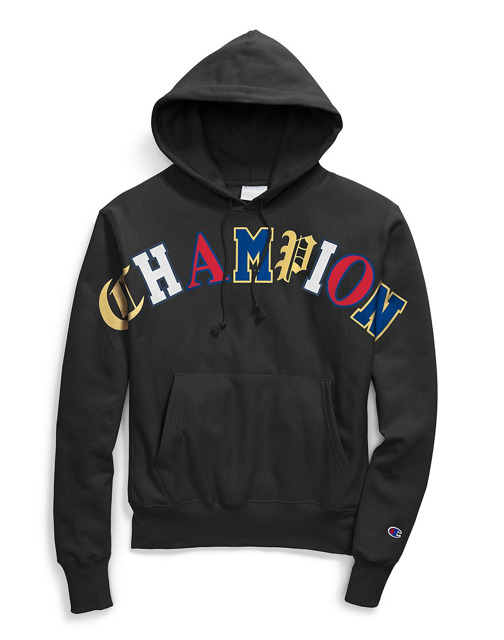 Champion Life® Men's Reverse Weave® Pullover Hoodie, Old English Lette Limit NY