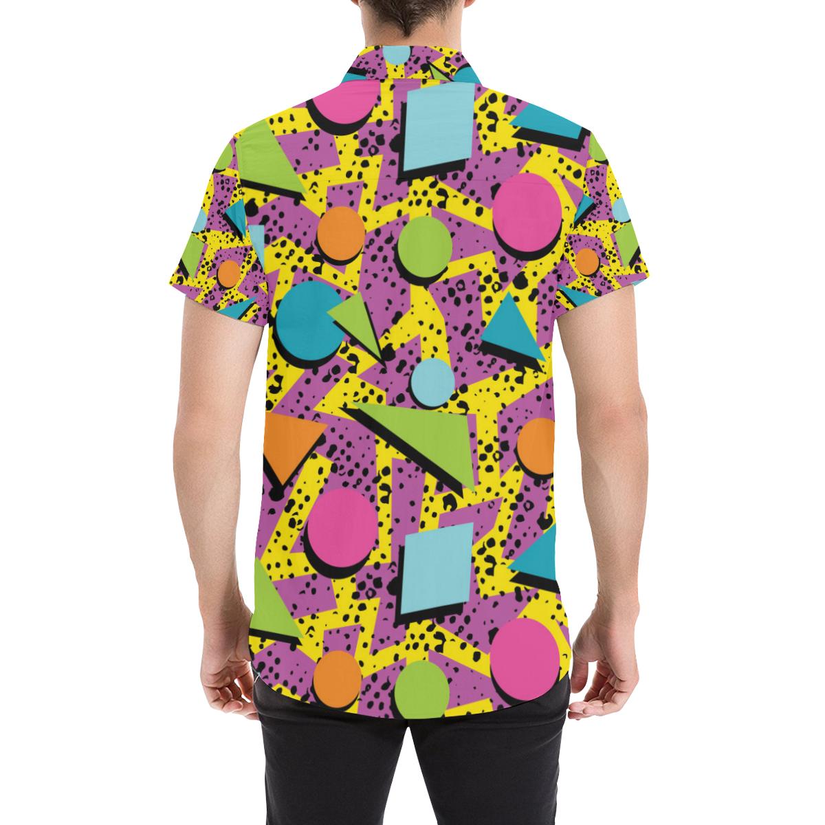 80s print shirt