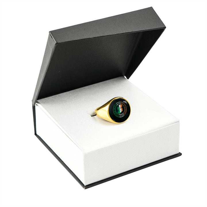 Irish Revolutionary Logo Signet Ring