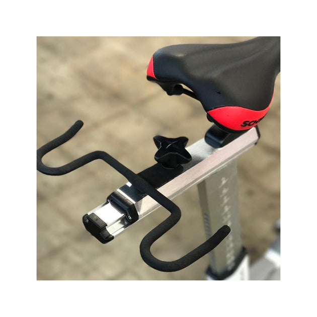 hand weight holder for spin bike