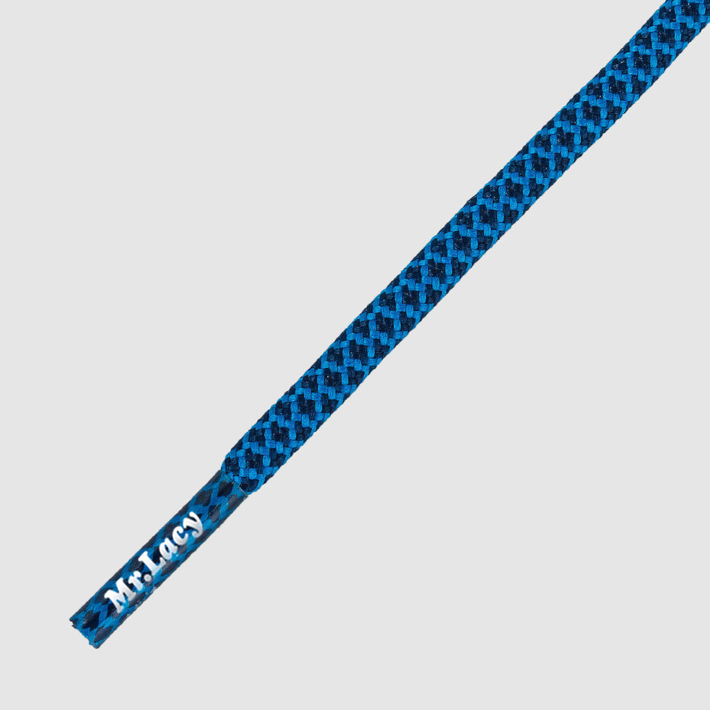 Ropies Shoelaces - Navy/Cyan