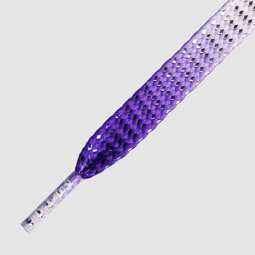 Mr.Lacy Fadies Shoelaces - Violet Print