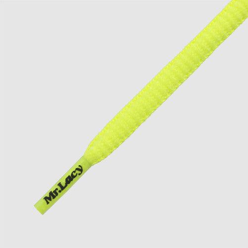 Runnies Hydrophobic Shoelaces - Neon Lime Yellow