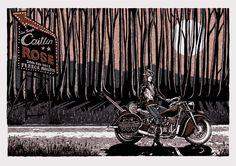 DEAMS BRISTOL SCROLL SCREEN PRINT