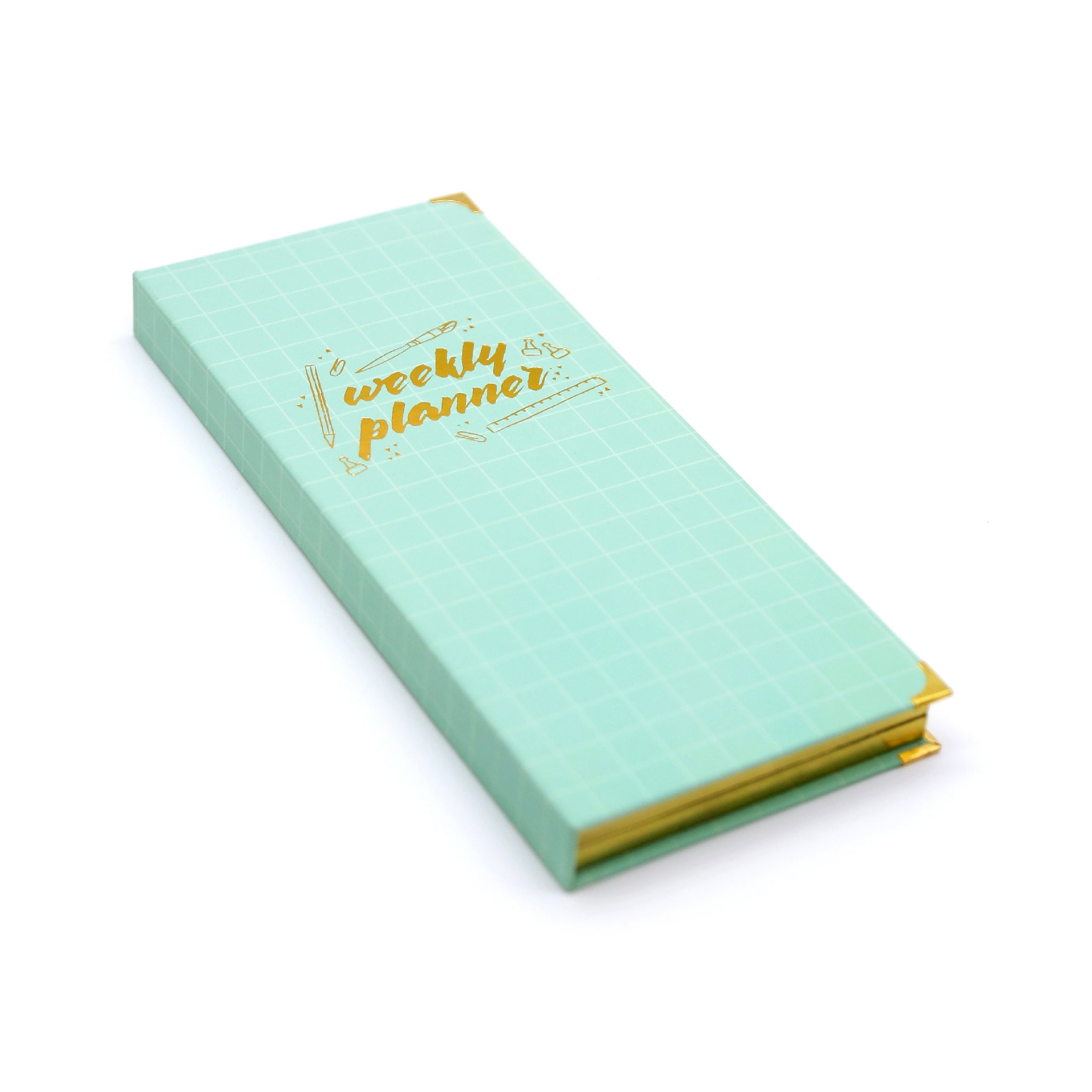 Weekly Planner (Mint Green) 7mm Fine Paper Stationery