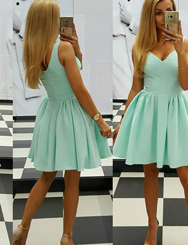 mint cocktail dress