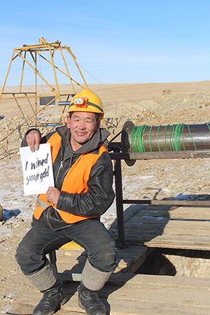Mongolian Gold Miner