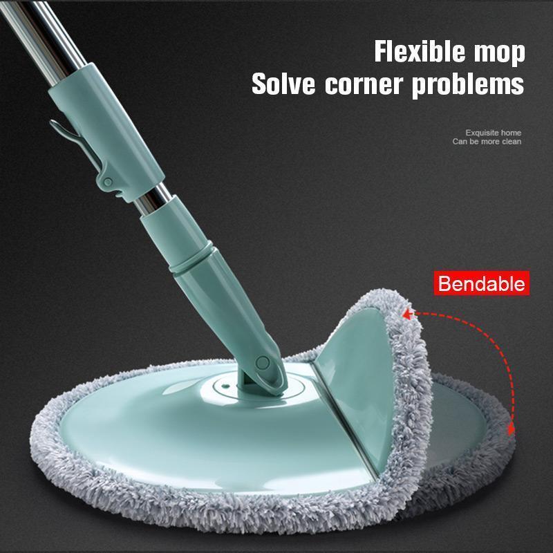 round microfiber mop