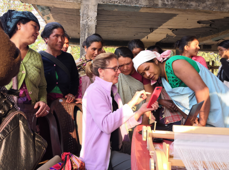 Muezart teams up with Rhi Bhoi weavers to learn natural dyeing of eri silk